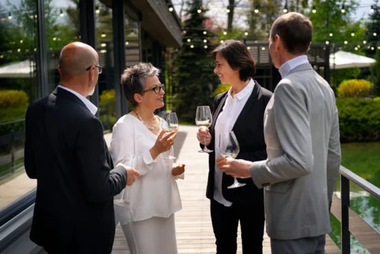 corporate gathering